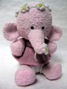 Blossom knitted toy