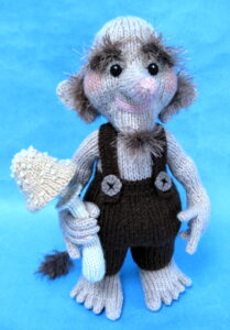 Troll Toy Knitting Pattern