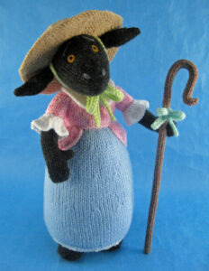 Little Bo Sheep knitted toy