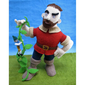 Jack and the Beanstalk knitted toy pattern