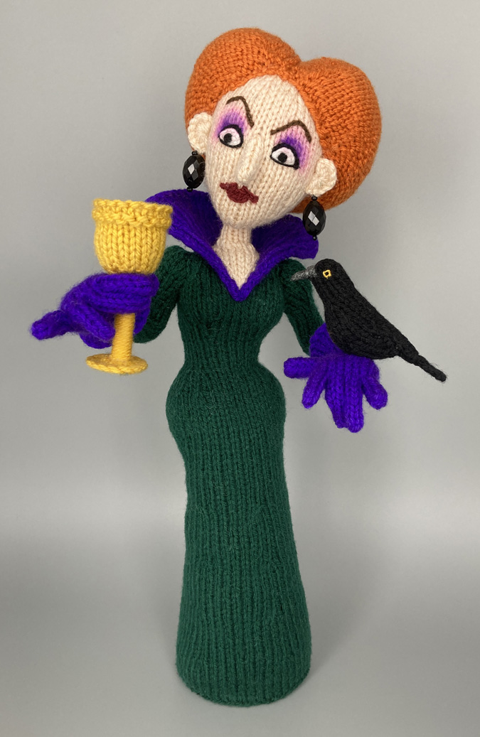 Bella Donna knitted toy